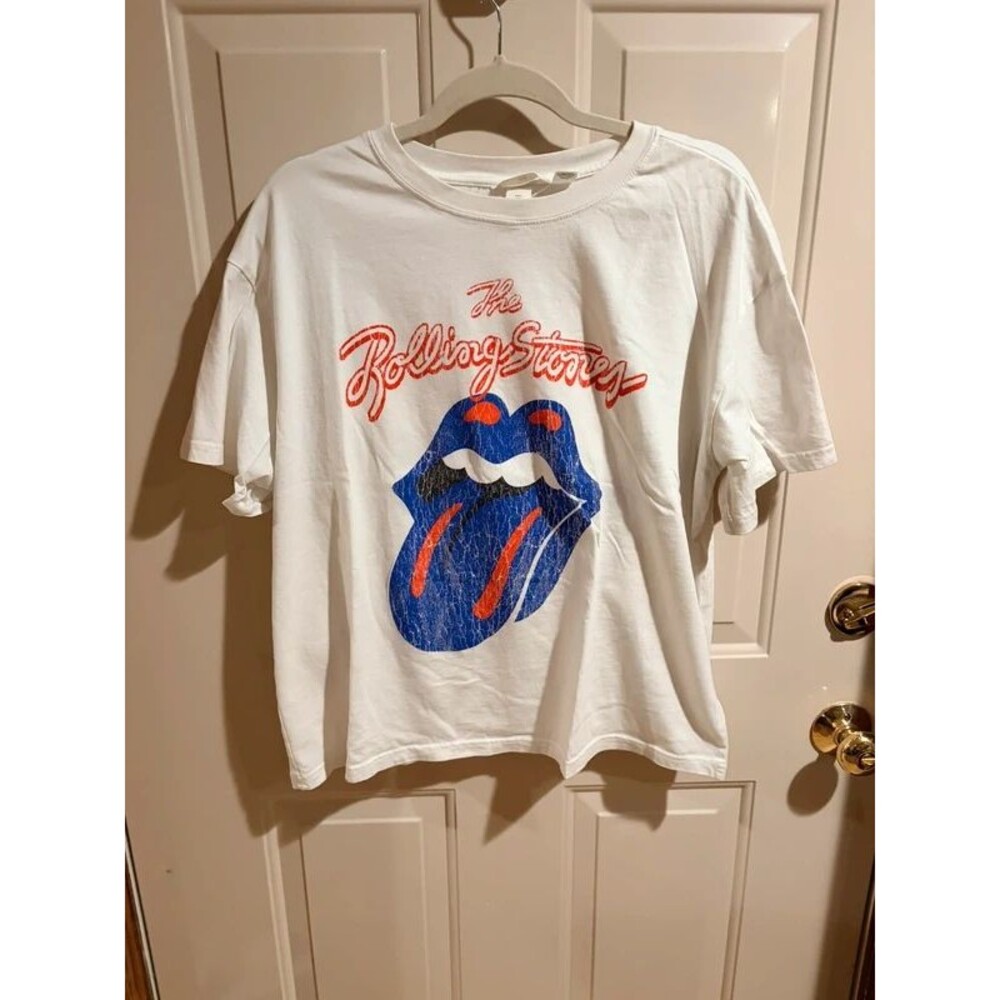 H&M Rolling Stones Graphic T-Shirt L